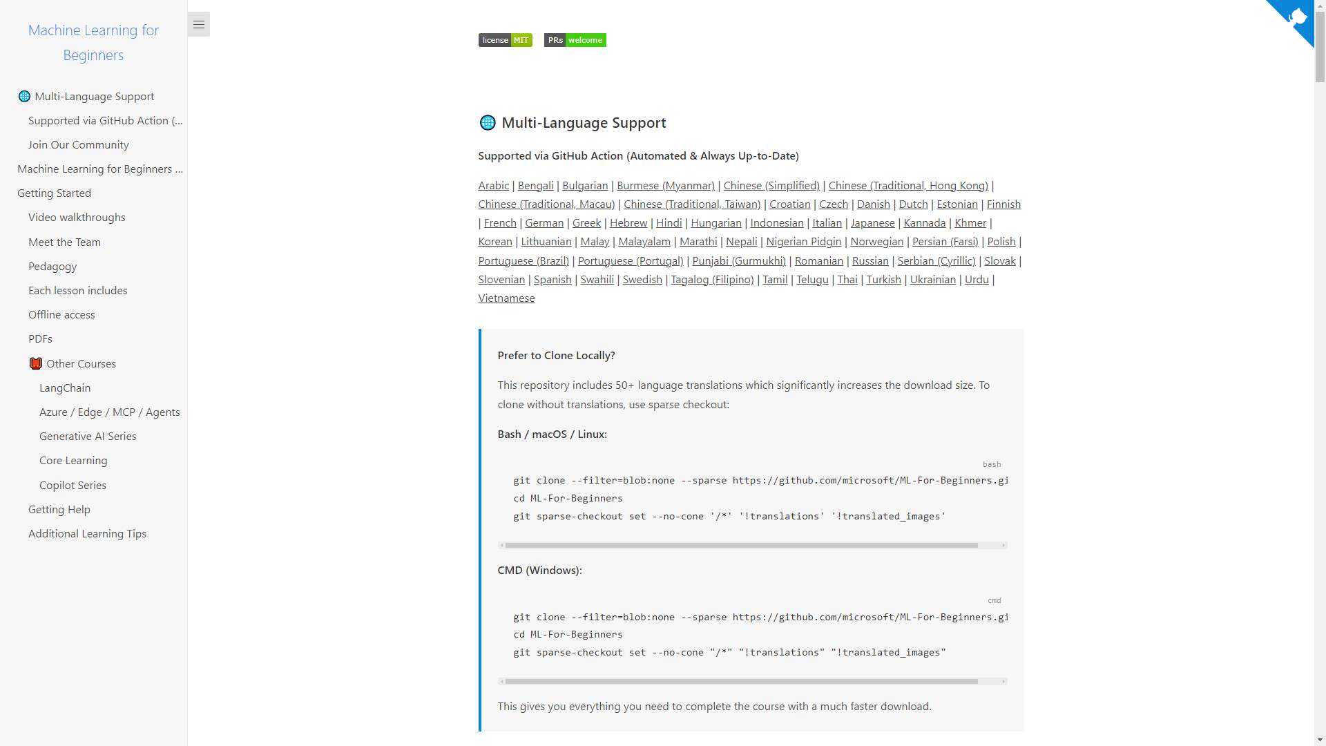 ML for Beginners
