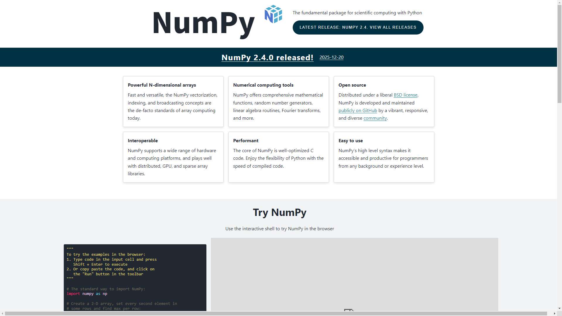NumPy